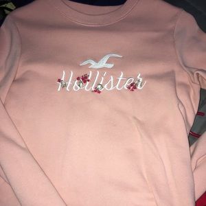 Pink hollister sweater